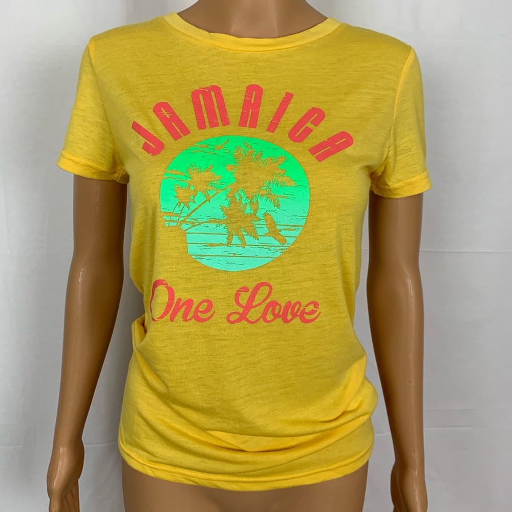 Jamaica One Love T Shirt Lifestyle Apparel NWT Med